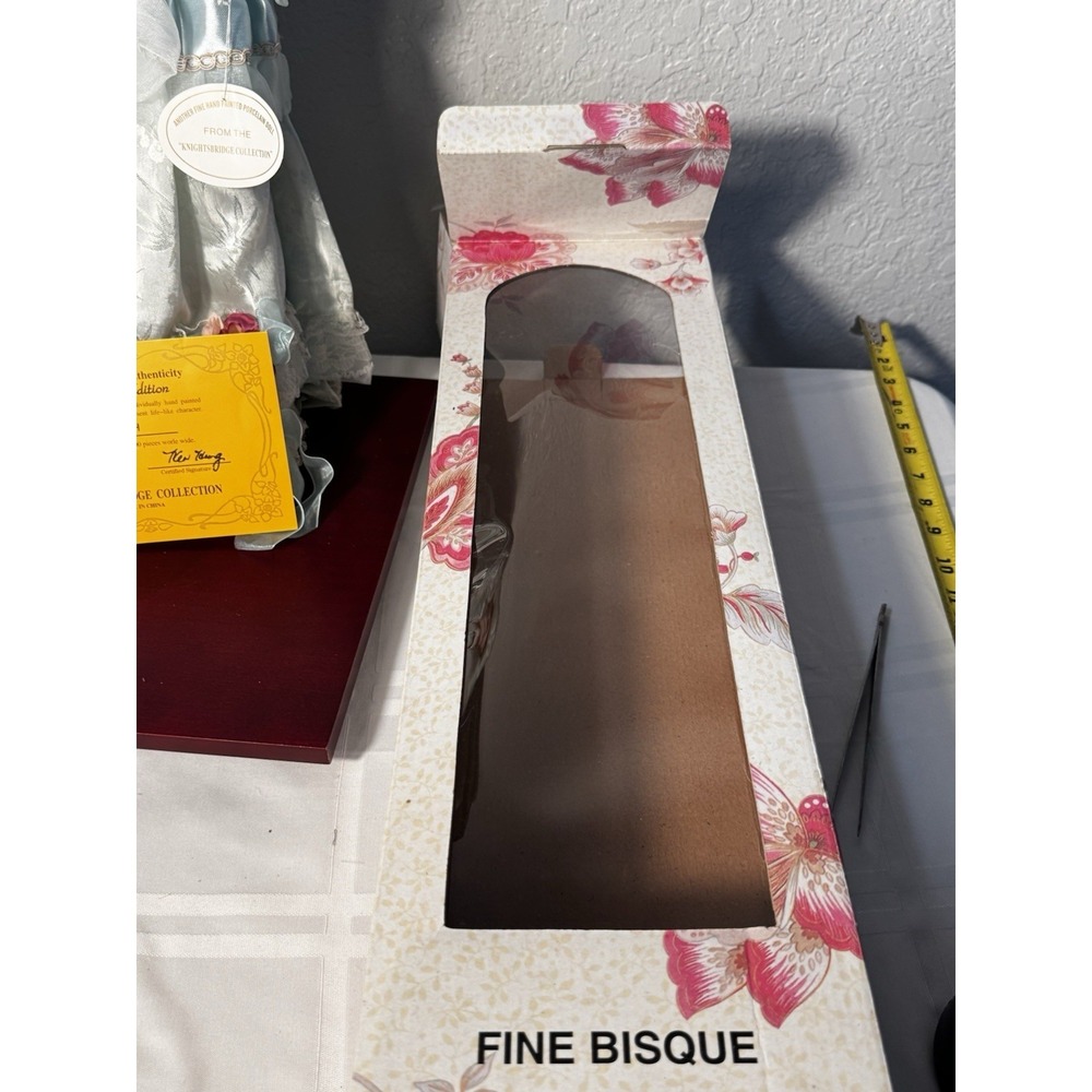 Knightsbridge Collection Fine Bisque Genuine Porcelain Doll D278 Judith 1 of 5k - Picture 10 of 13